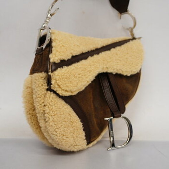 Christian Dior Saddle Mouton Leather Handbag - Picture 2 of 11